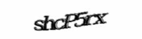 Security check image, please type the characters shown